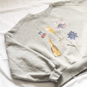 Kimchi Blue Light Gray Sweater